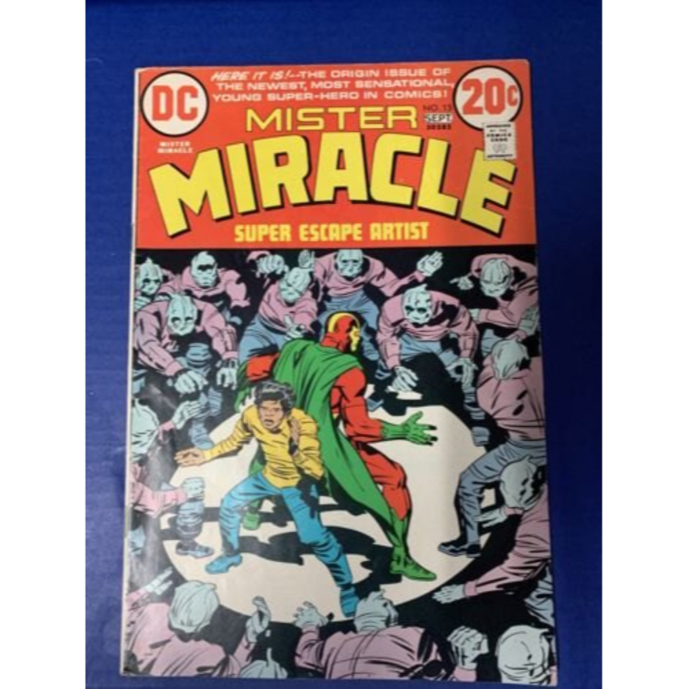 MISTER MIRACLE #15 /1ST APP SHILO NORMAN NEW FUTURE STATE KIRBY 1973